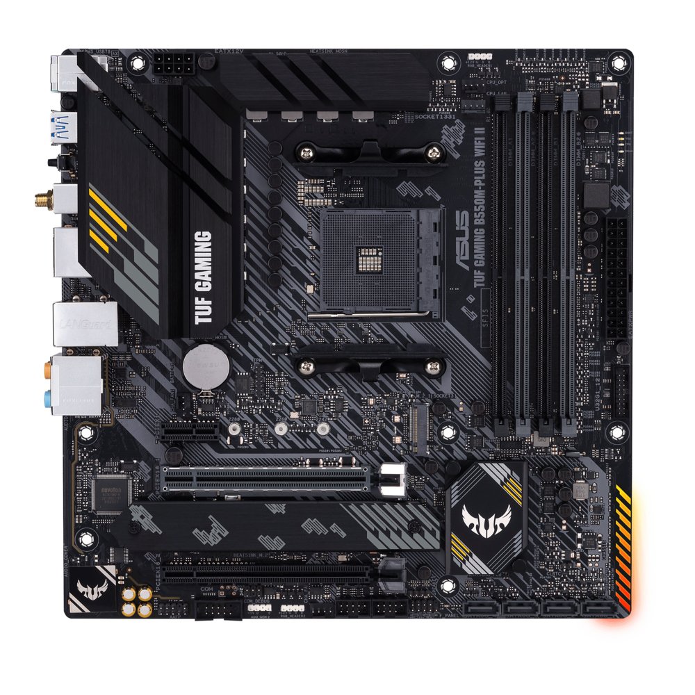ASUS TUF GAMING B550M-PLUS WIFI II | Sockel AM4 | AMD B550 | 4xDDR4 | Micro-ATX | Mainboard