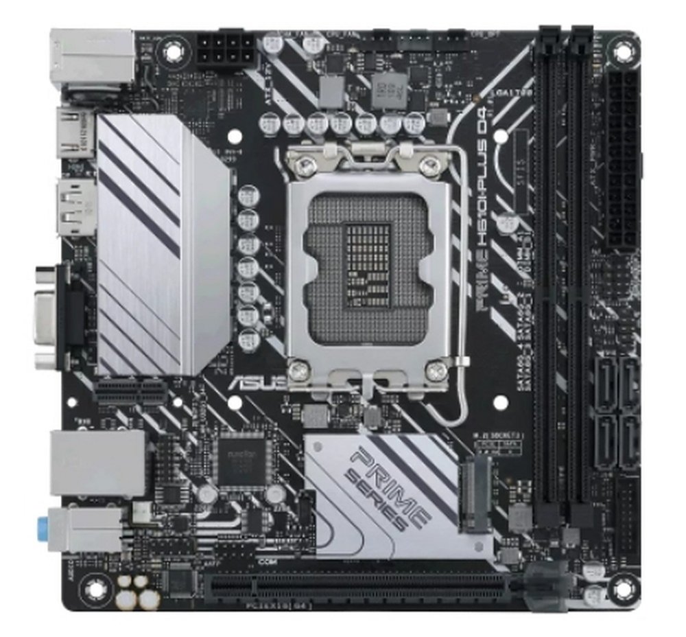 ASUS PRIME H610I-PLUS D4-CSM | Sockel LGA 1700 | Intel H610 | 2xDDR4 | Mini-ITX | Mainboard