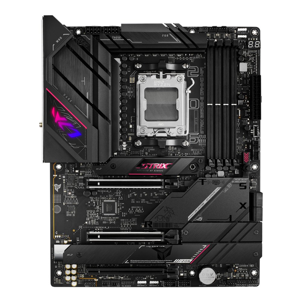 ASUS ROG STRIX B650E-E GAMING WIFI | Sockel AM5 | AMD B650E | 4xDDR5 | ATX | Mainboard