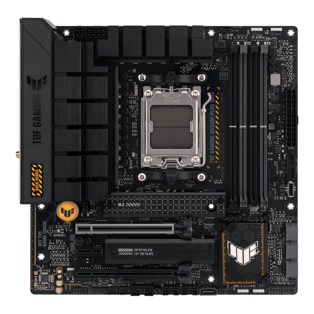 ASUS TUF GAMING B650M-PLUS WIFI | AMD B650 | Sockel AM5 | Micro-ATX Mainboard
