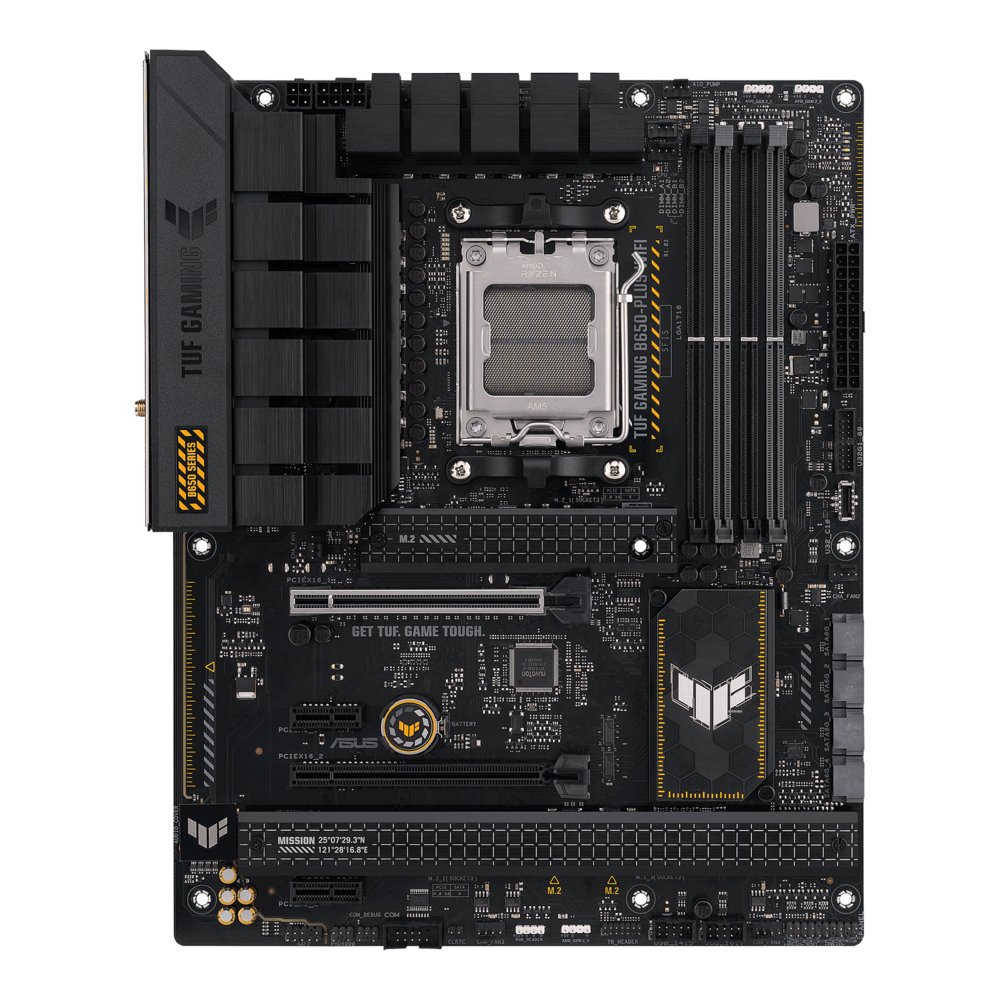 ASUS TUF GAMING B650-PLUS WIFI | Sockel AM5 | AMD B650 | 4xDDR5 | ATX | Mainboard
