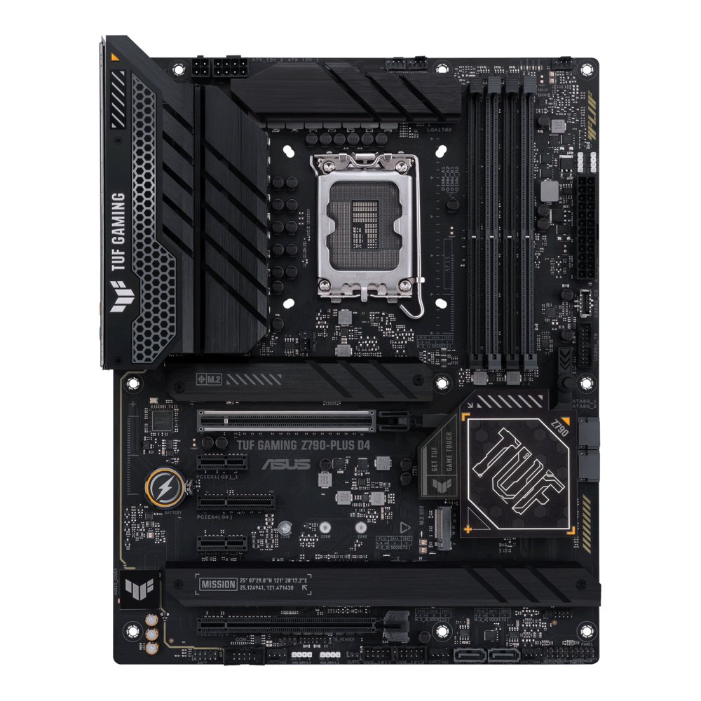 ASUS TUF GAMING Z790-PLUS D4 | Sockel LGA 1700 | Intel Z790 | 4× DDR4 | ATX | Mainboard
