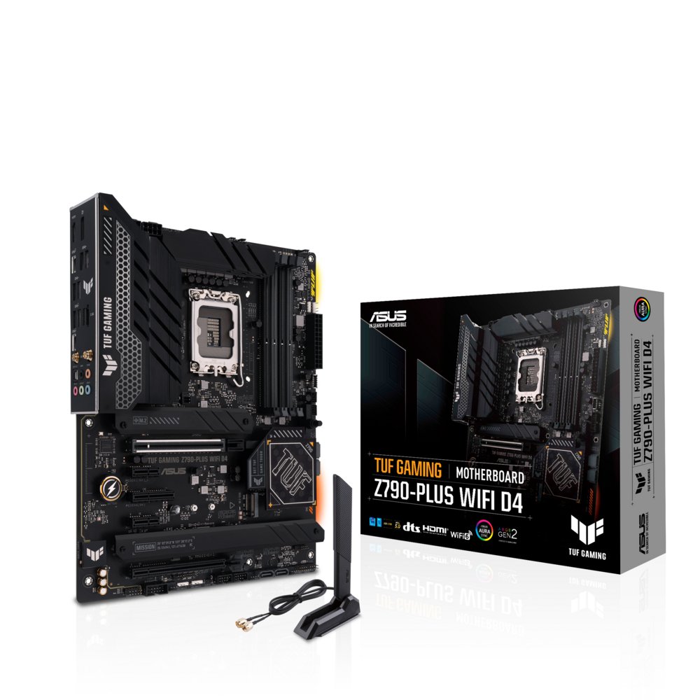 ASUS TUF GAMING Z790-PLUS WIFI D4 | Sockel LGA 1700 | Intel Z790 | 4xDDR4 | ATX | Mainboard