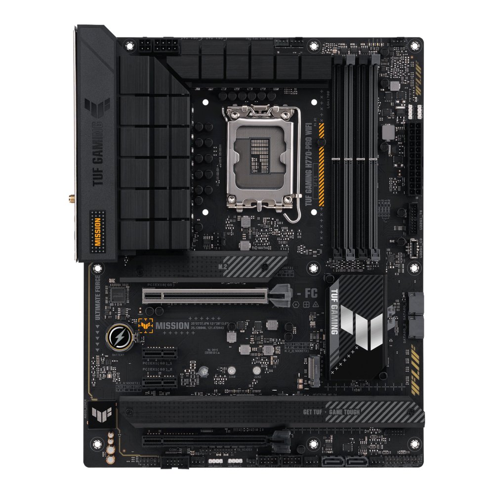 ASUS TUF GAMING H770-PRO WIFI | Sockel LGA 1700 | Intel H770 | 4xDDR5 | ATX | Mainboard