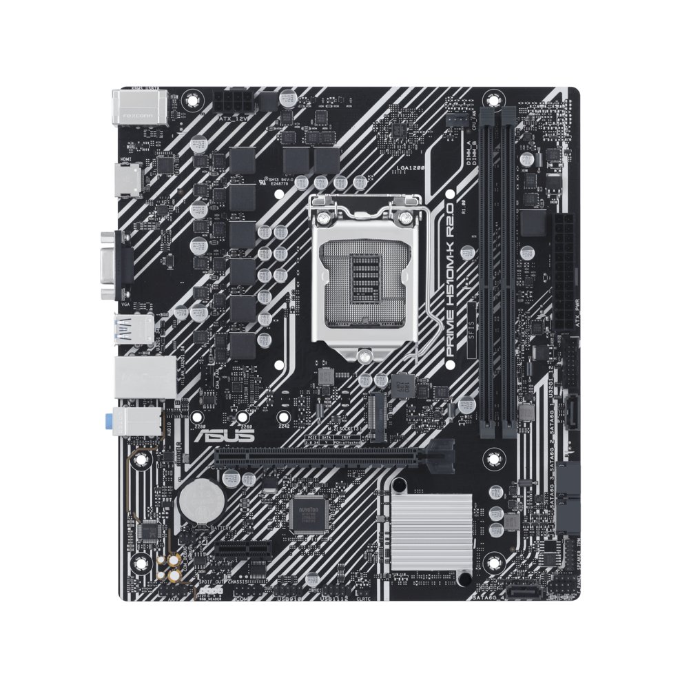 ASUS PRIME H510M-K R2.0 | Sockel LGA 1200 | Intel H470 | 4xDDR4 | Micro-ATX | Mainboard