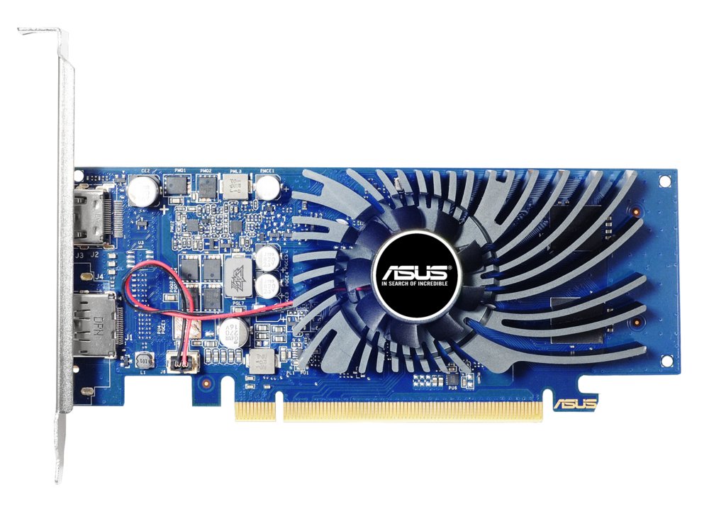 ASUS GeForce GT 1030 | 2GB DDR5 VRAM | Low Profile | Grafikkarte | Nvidia GPU