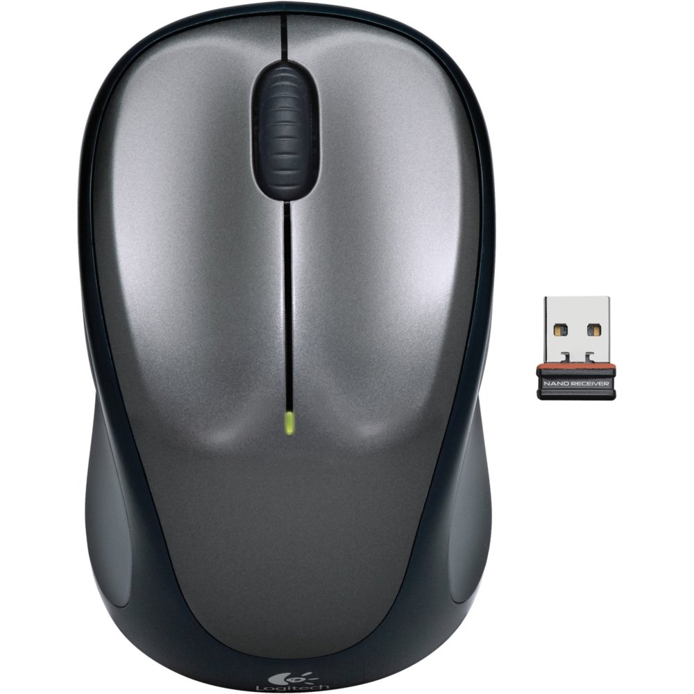 Logitech M235 | Kabellose Maus | Für Links- und Rechtshänder | RF | 1000 DPI | Schwarz