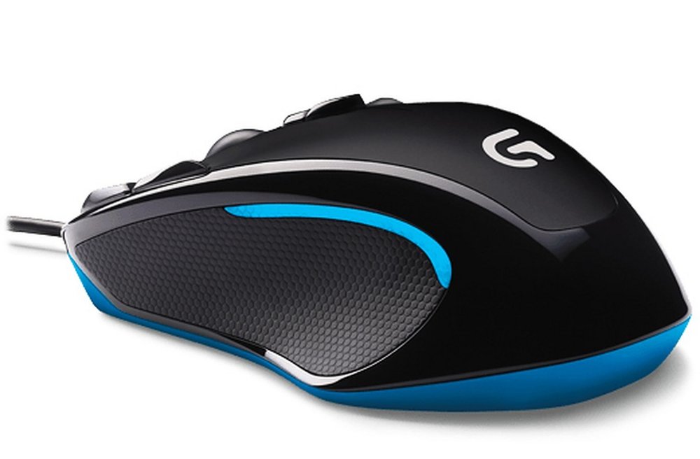 Logitech G300s | Kabelgebundene Gaming-Maus | Für Links- und Rechtshänder | USB-A | 2.500 DPI | Schwarz