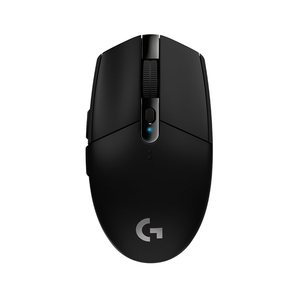 Logitech G305 Lightspeed | Kabellose Gaming-Maus | Rechtshänder | RF-drahtlos (USB-A Dongle) | 12.000 DPI | Schwarz
