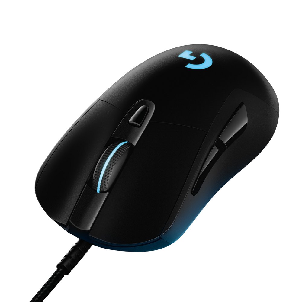 Logitech G403 HERO | Kabellose Gaming-Maus | Rechtshänder | RF-drahtlos | 25.600 DPI | Schwarz
