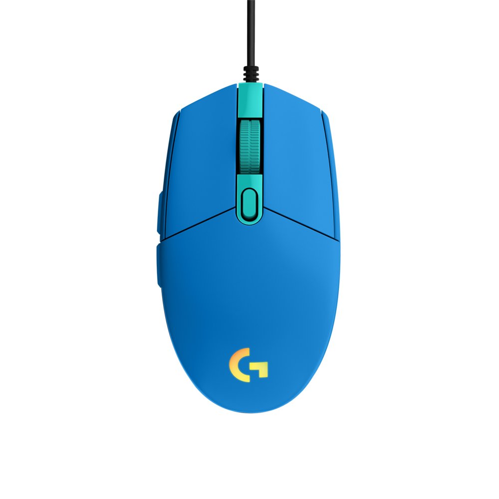 Logitech G203 | Gaming-Maus | Rechtshänder | USB-A | 8.000 DPI | Blau