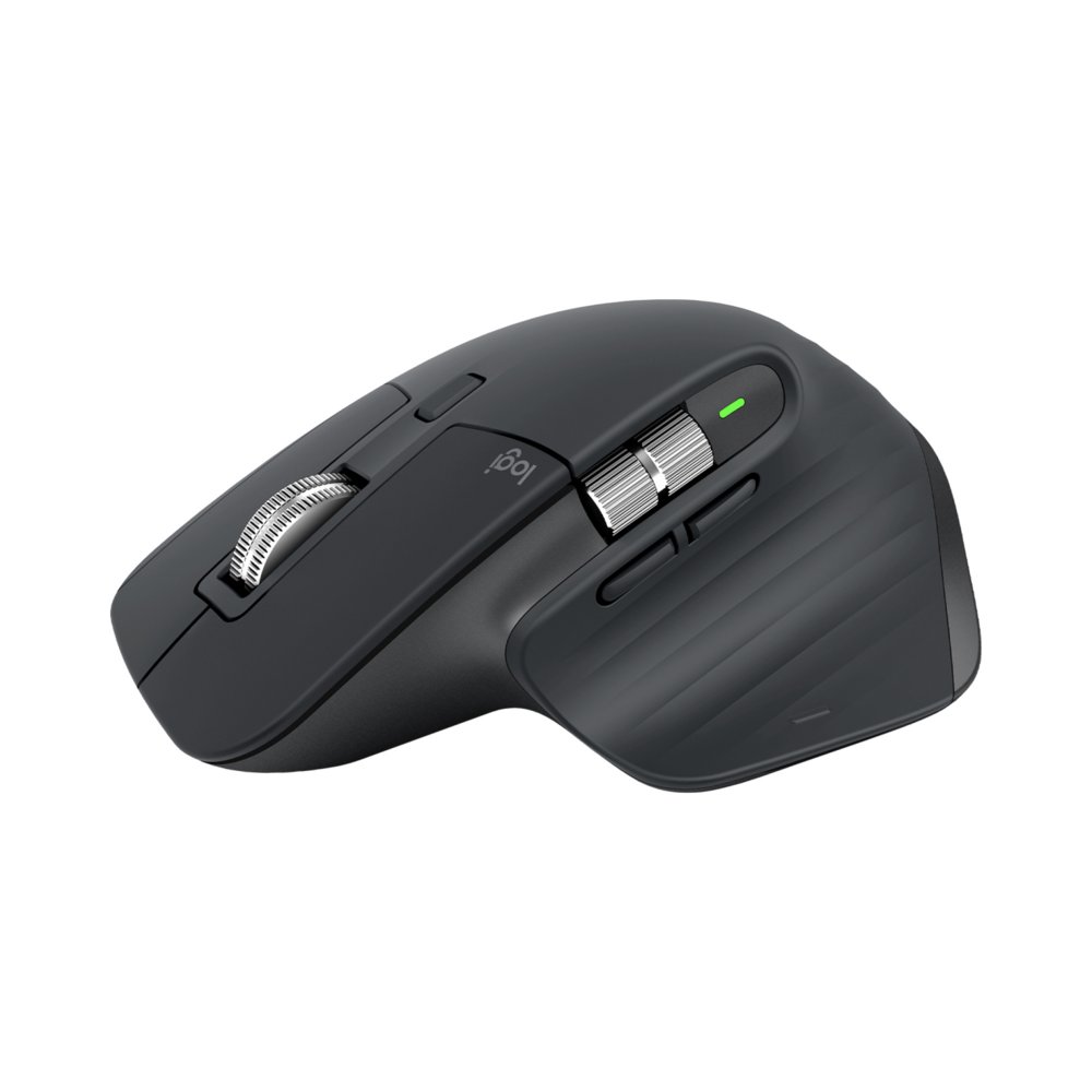 Logitech MX Master 3S | Kabellose Maus | RF + Bluetooth | 8000 DPI | Graphit