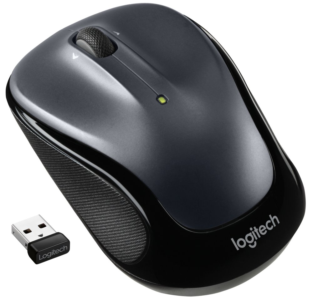 Logitech M325s | Kabellose Maus | Links- und Rechtshänder | RF | 1000 DPI | Graphit