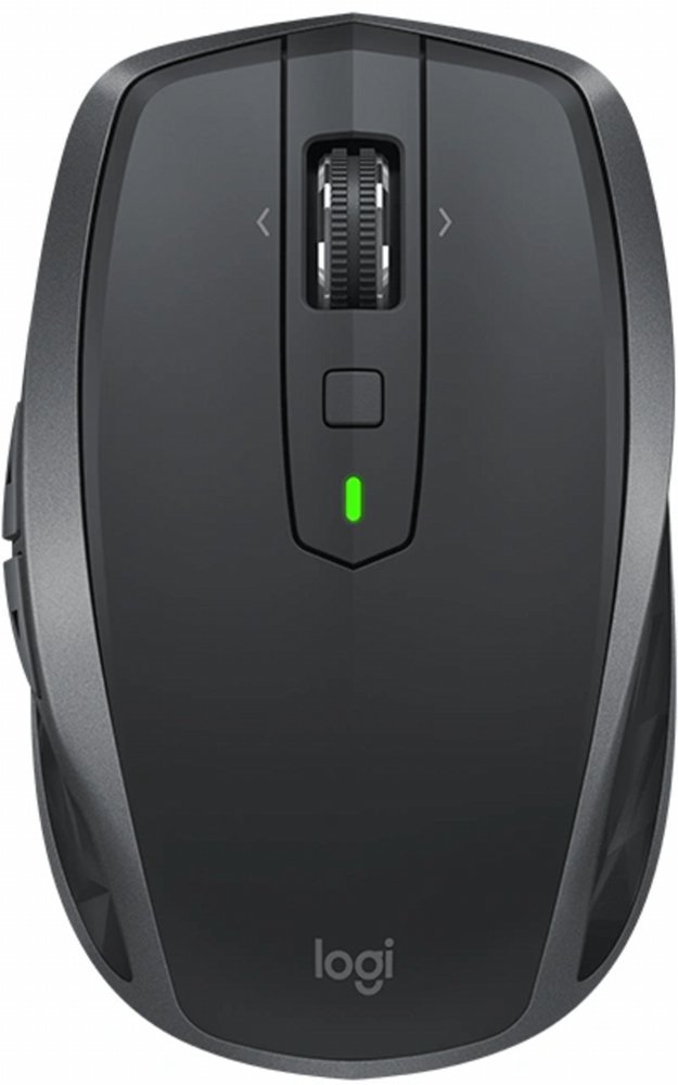 Logitech MX Anywhere 2S | Kabellose Maus | Rechtshändig | Bluetooth | 4000 DPI | Graphit