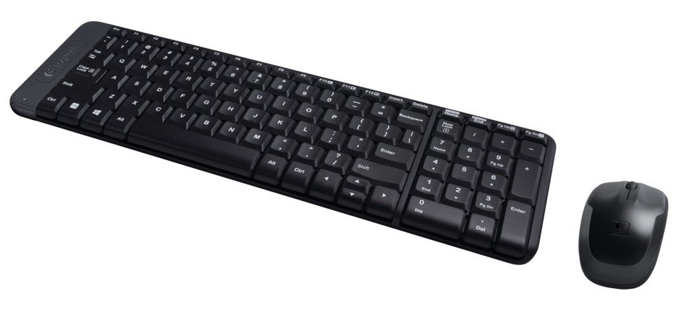 Logitech G MK220 | Kabellose Maus- und Tastaturkombination | QWERTY