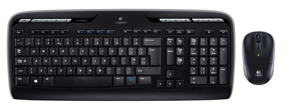 Logitech MK330 | Kabellose Maus- und Tastaturkombination | QWERTY