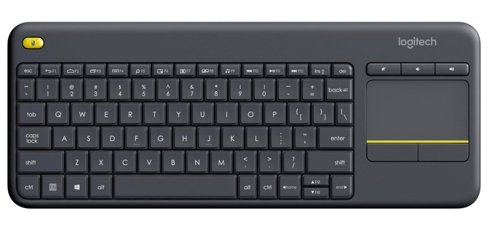 Logitech K400 | Kabellose Tastatur mit Touchpad | QWERTY