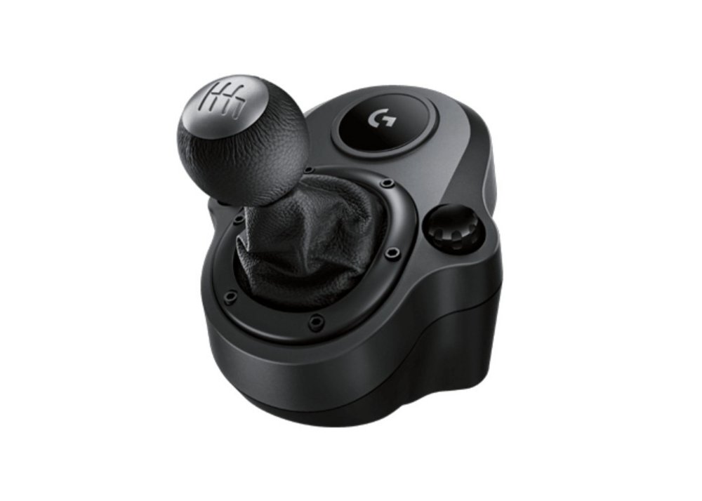 Logitech G Driving Force Schalthebel | 6-Gang H-Muster | USB | Kompatibel mit PC, PS4, PS5 & Xbox One