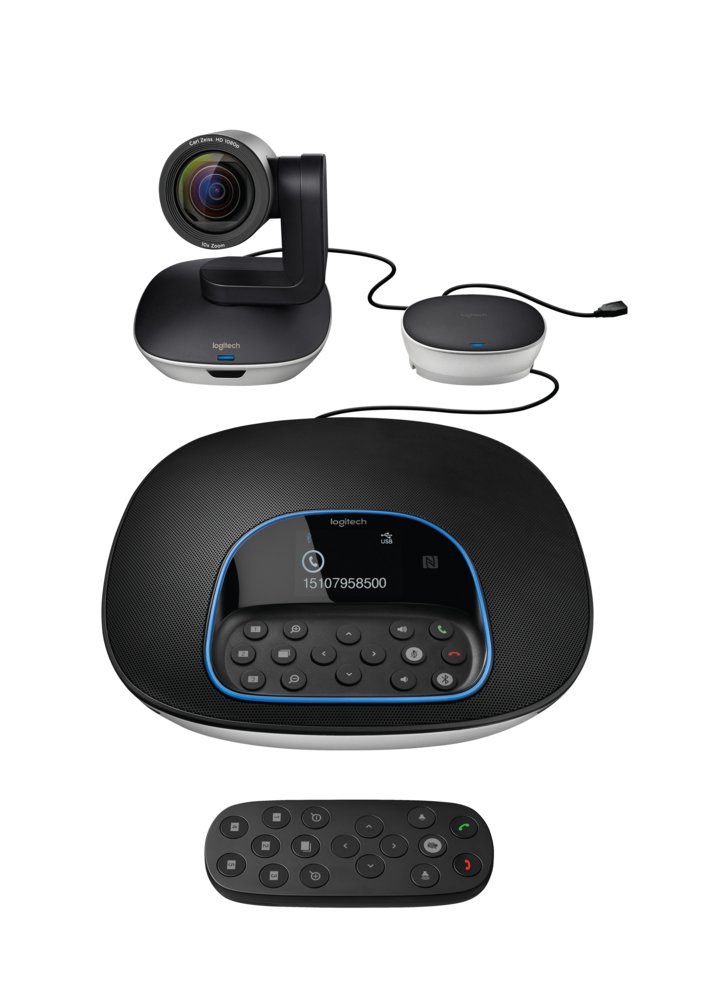 Logitech GROUP Videokonferenzsystem Gruppen-Videokonferenzsystem