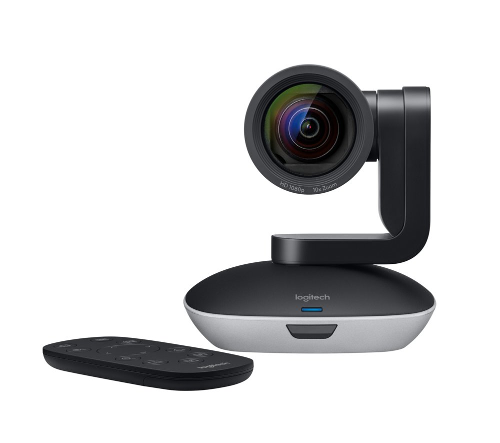 Logitech PTZ Pro 2 Konferenzkamera | Full HD 1080p | USB | Inkl. Fernbedienung
