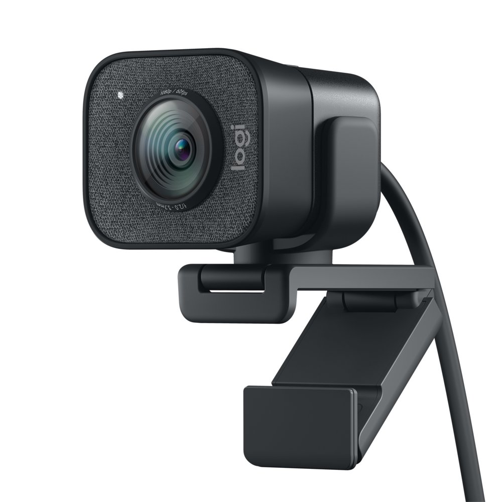 Logitech StreamCam | 1080p 60FPS USB-C Webcam mit Mikrofon | Graphit