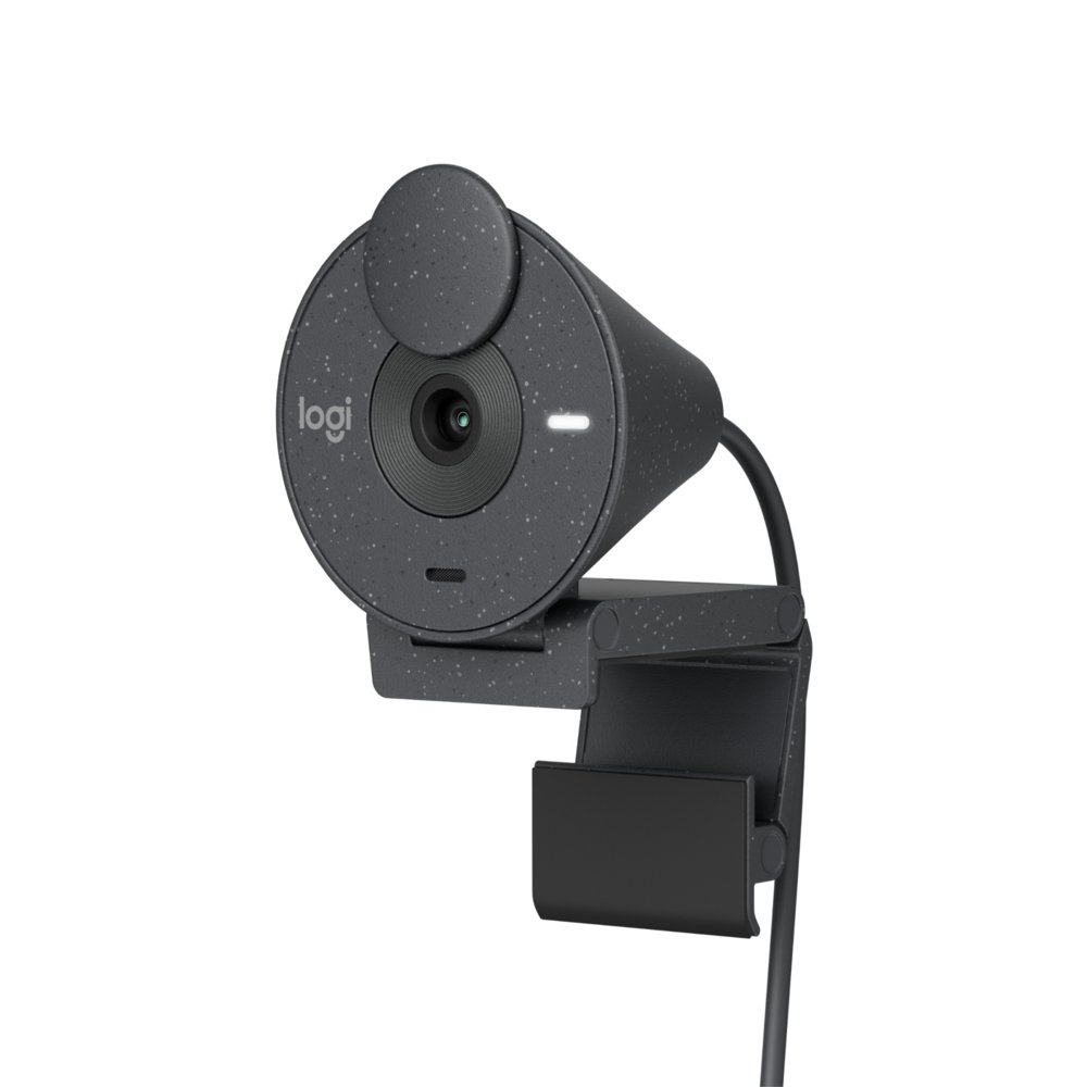 Logitech Brio 300 | 1080p 30 FPS USB-C Webcam mit Mikrofon