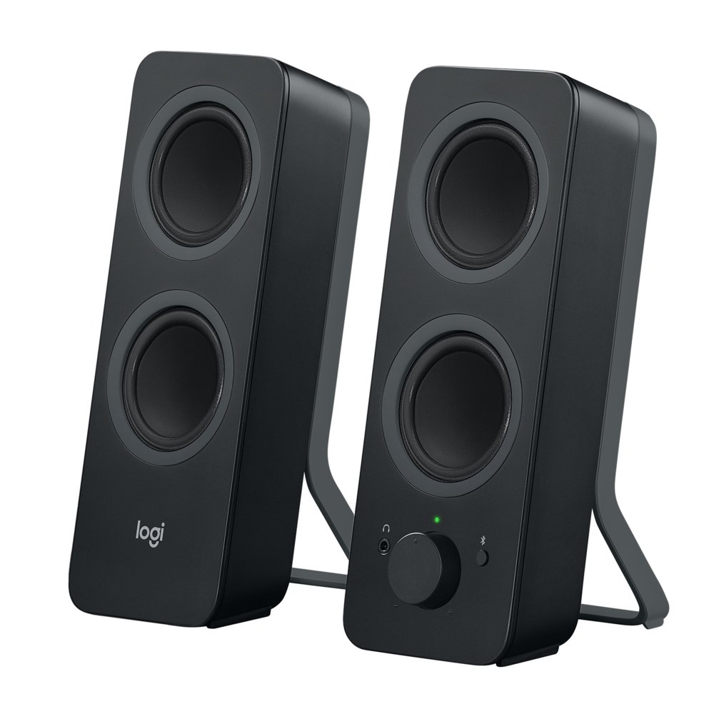 Logitech Z207 | Bluetooth 2.0 Lautsprecherset | 5 W RMS | Kabellose Frequenzweiche | Schwarz