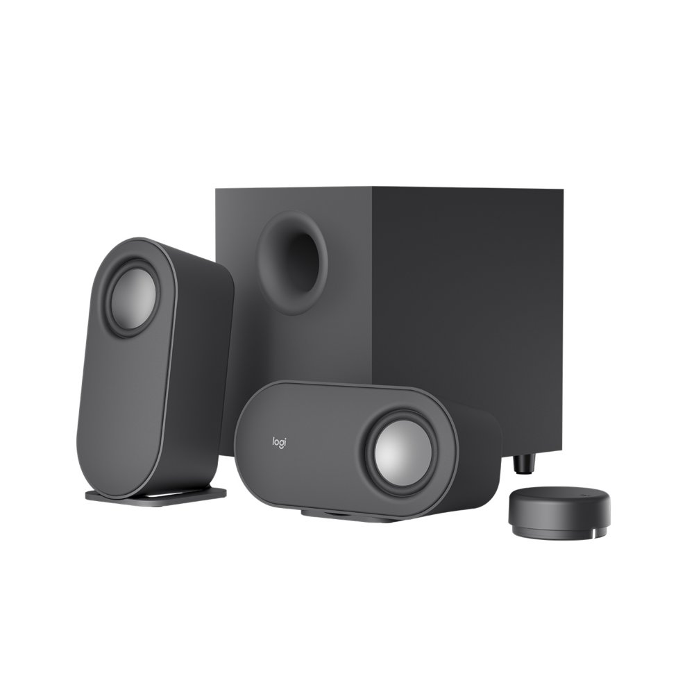 Logitech Z407 | 2.1 Bluetooth-Lautsprecherset | Kabellose Fernbedienung | Subwoofer | 80 W RMS