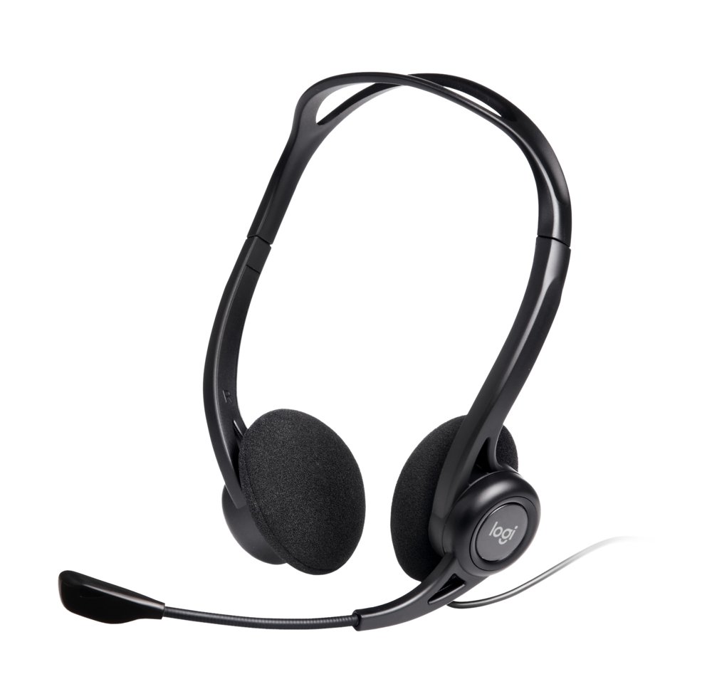 Logitech H960 | Kabelgebundenes On-Ear Headset USB-A | Schwarz