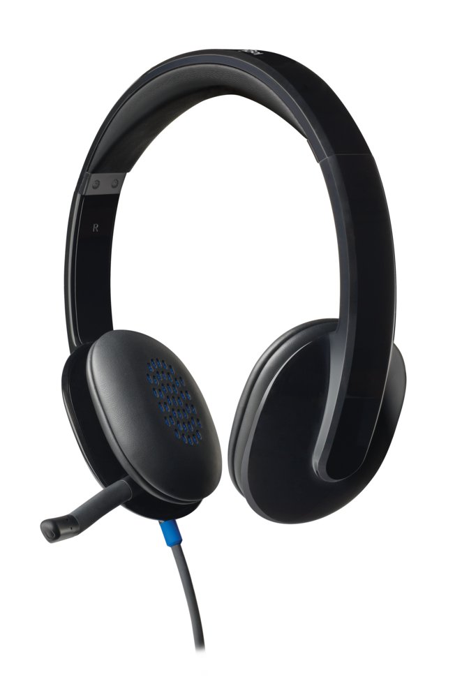 Logitech H540 | Kabelgebundenes On-Ear USB-A Headset | Schwarz