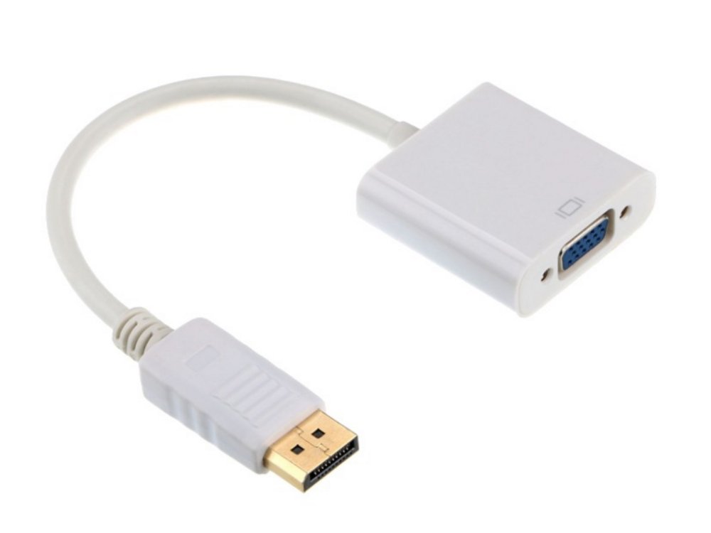 Gembird DisplayPort auf VGA Adapter | Weiß
