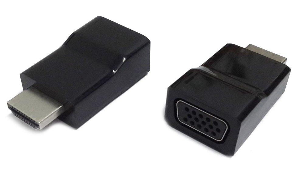 Gembird Kabeladapter | HDMI auf VGA | Schwarz | A-HDMI-VGA-001
