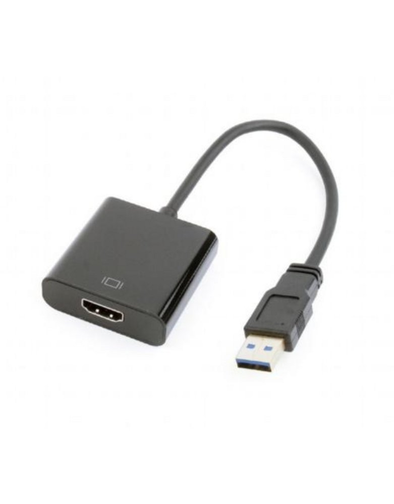 Gembird Grafikadapter | USB auf HDMI | 1920 x 1080 Pixel | Schwarz | A-USB3-HDMI-02