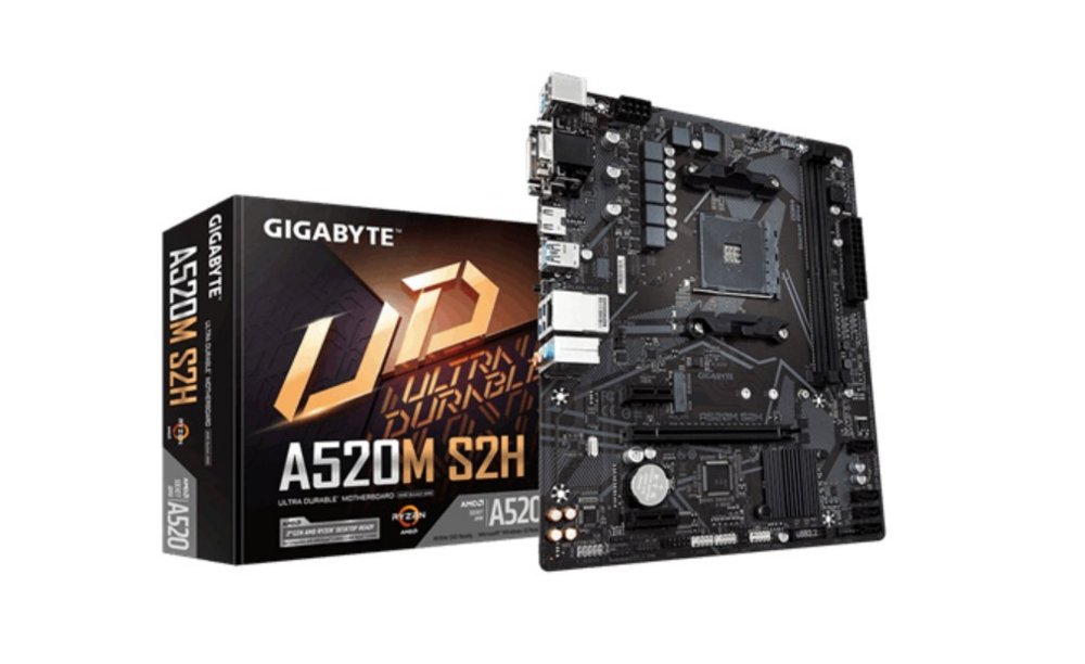 Gigabyte A520M S2H | Sockel AM4 | AMD A520 | 2xDDR4 | Micro-ATX | Mainboard