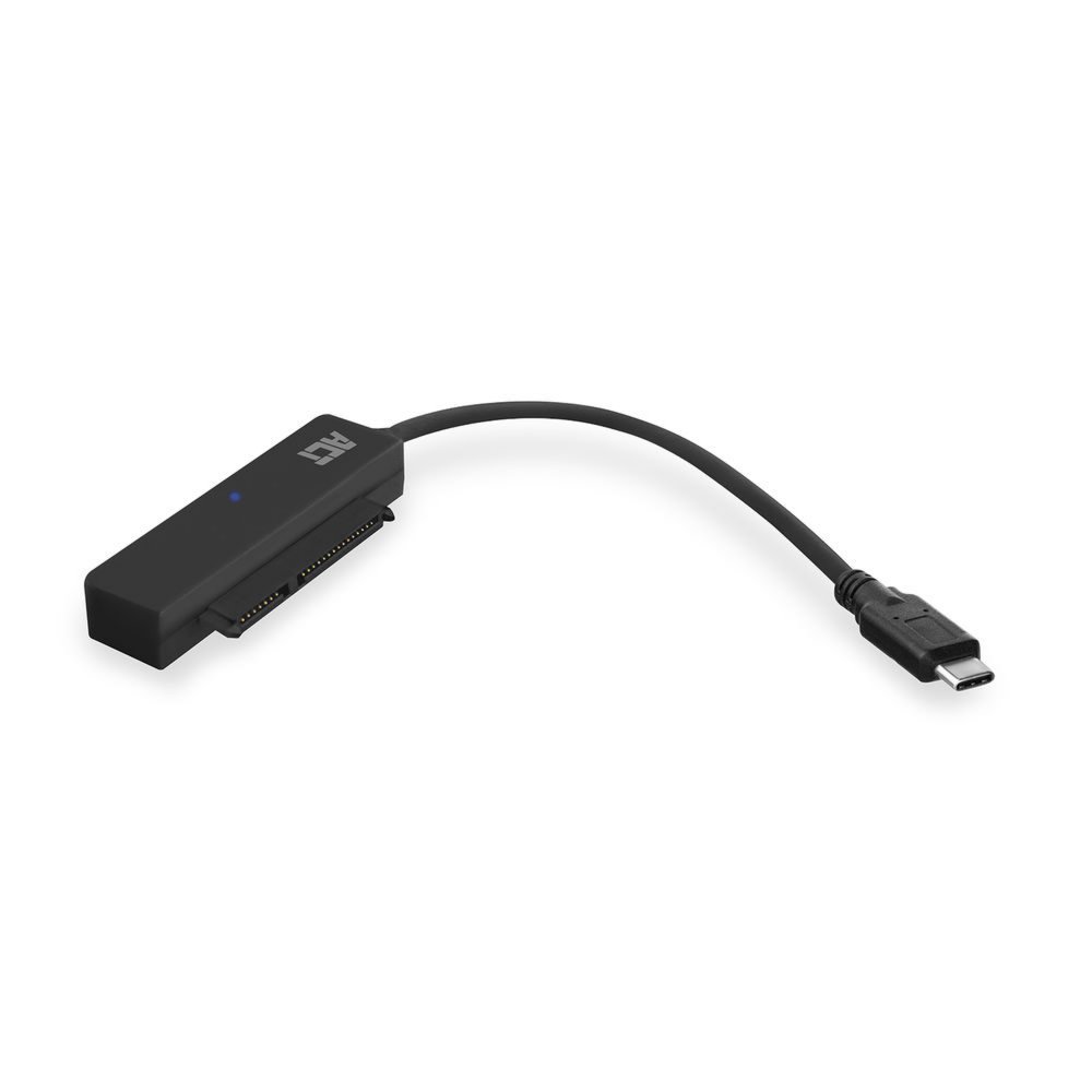 ACT Kabeladapter | USB-C auf SATA 7-polig + 15-polig | Schwarz | AC1525