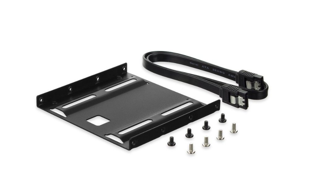 AC1540 | 2,5"-auf-3,5"-HDD/SSD-Halterung | Inkl. SATA-Kabel (50 cm) | Inkl. Schrauben