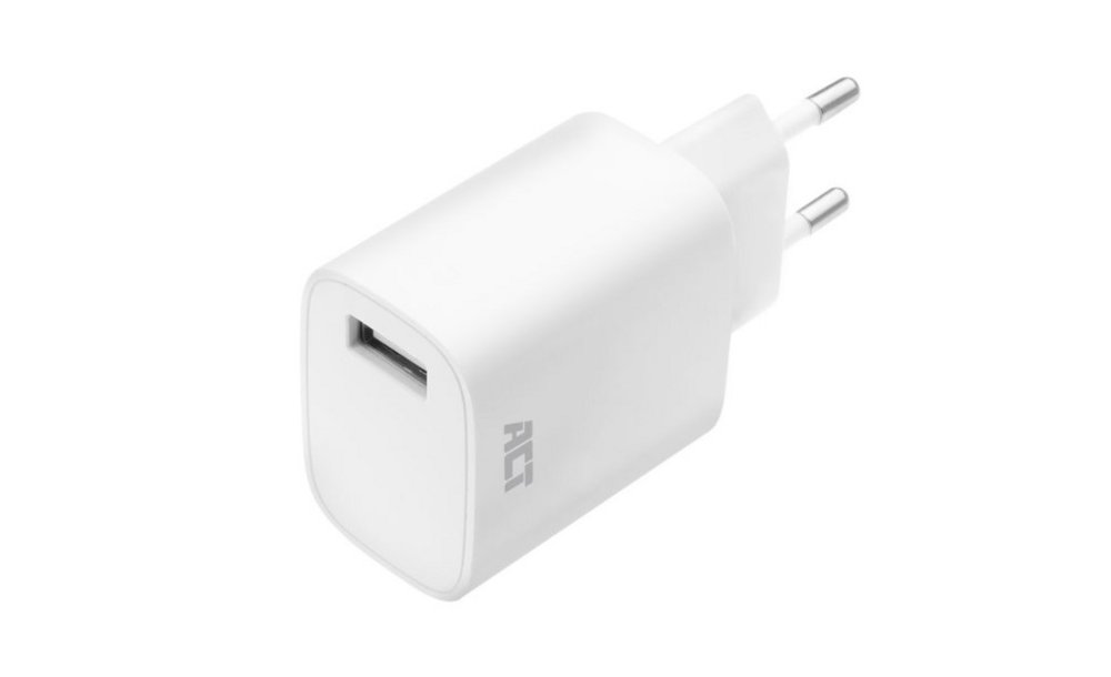 ACT AC2110 Ladegerät für Mobilgeräte Weiß Indoor
