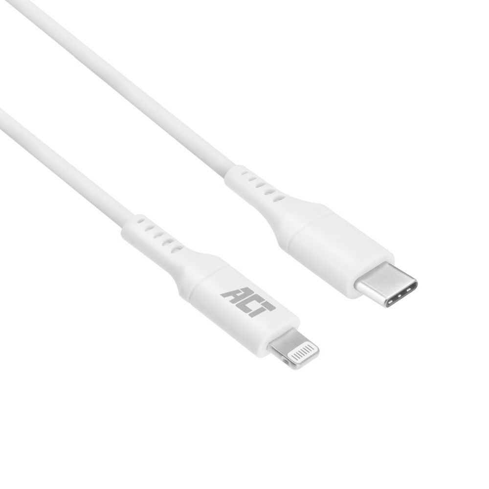 ACT-Kabel | USB-C auf Lightning | 1 m | Weiß | AC3014