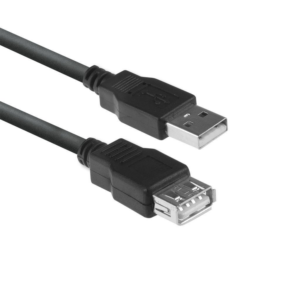 ACT AC3043 | USB 2.0 | USB-A-Kabel | 3 m | Schwarz