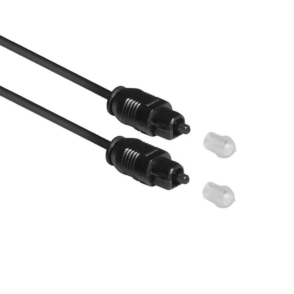 ACT AC3690 | Optisches SPDIF-Audiokabel | 1,2 Meter | TOSLINK | Schwarz
