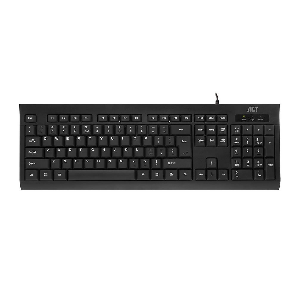 ACT AC5410 | Kabelgebundenes Tastatur | USB-Anschluss | QWERTY