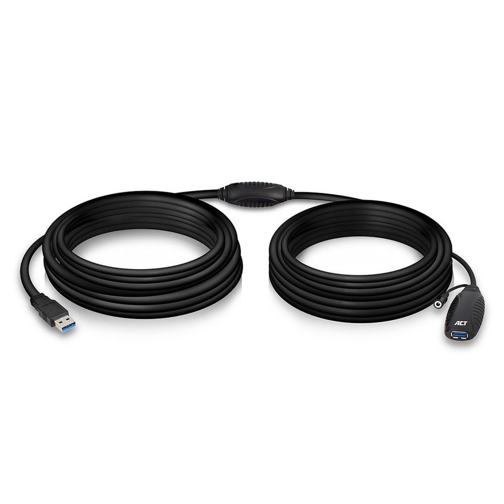 ACT AC6110 | USB 2.0-Verstärker | 10 m | Schwarz