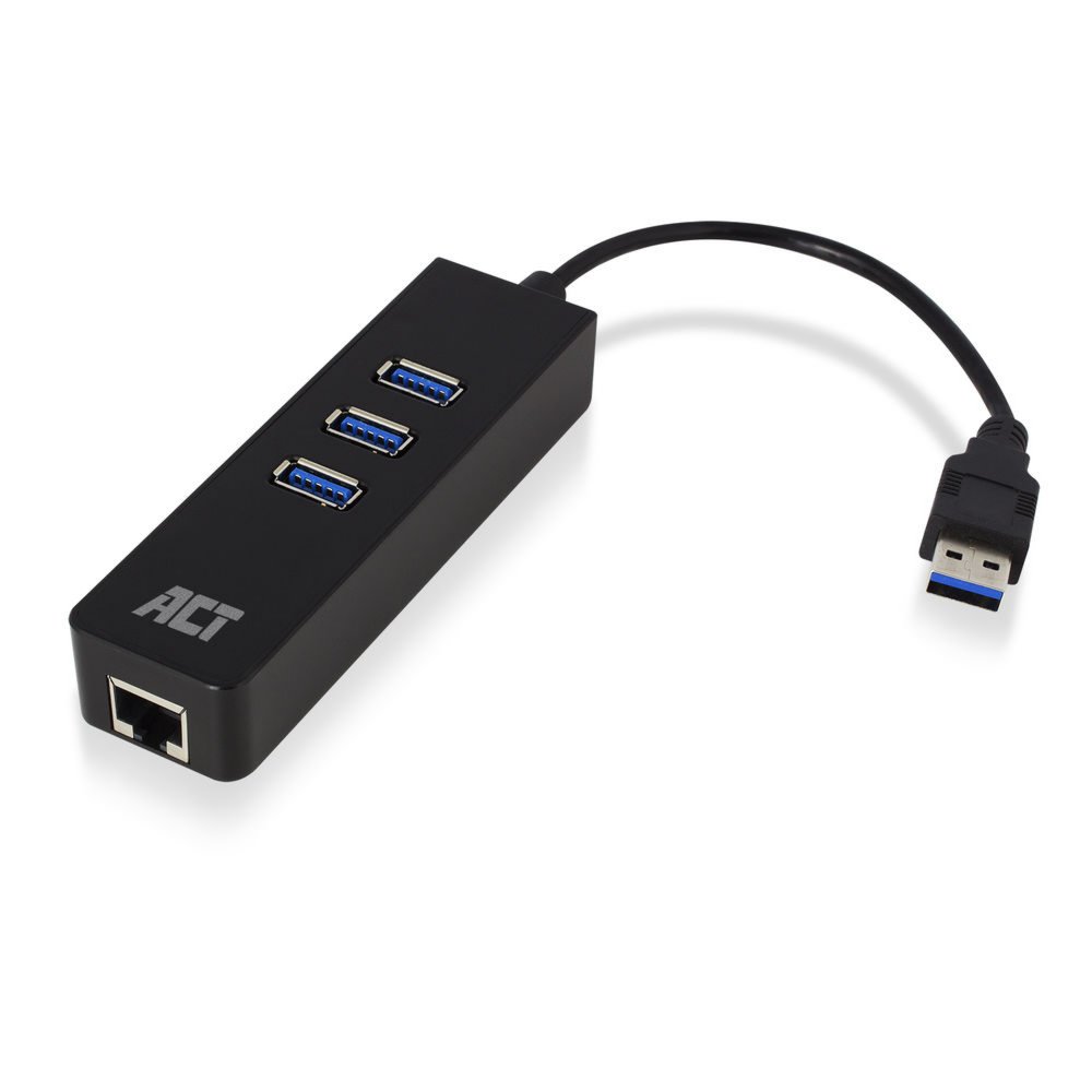 ACT AC6310 | USB 3.2 Gen 1 Schnittstellen-Hub | Typ A | 5 Gbit/s | Schwarz