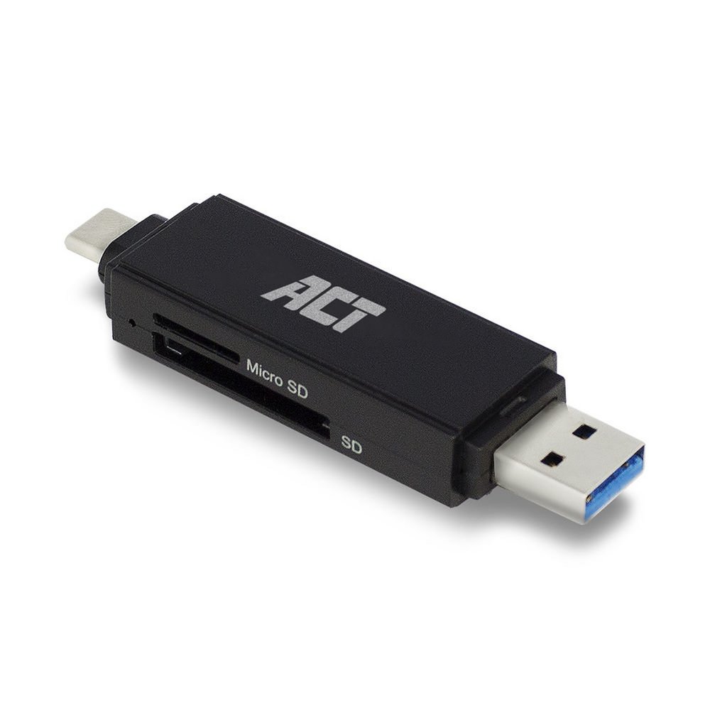 ACT AC6375 | Speicherkartenleser | USB 3.2 Gen 1 | Schwarz