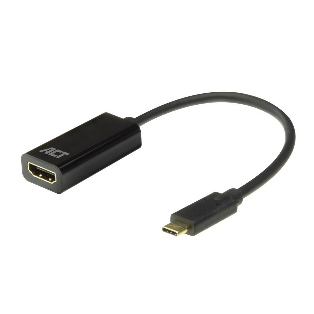 ACT AC7310 | USB-C-zu-HDMI-Adapter | 0,15 m | Schwarz