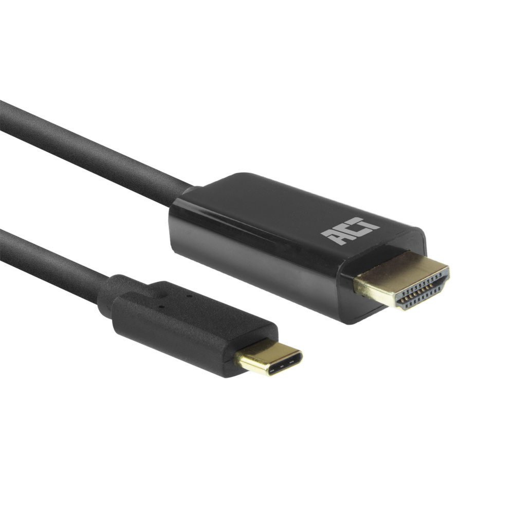 ACT AC7315 | USB-C-auf-HDMI-Kabel | 2 m | Schwarz
