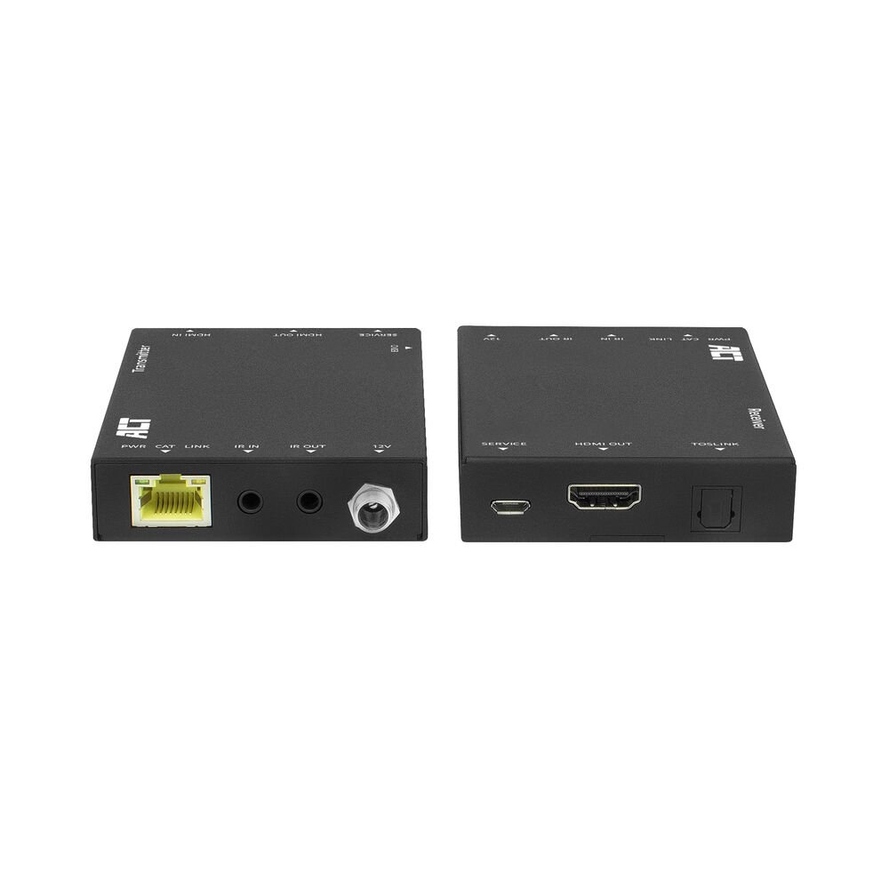 ACT 4K HDMI 2.0 Extender-Set über CAT6 UTP mit IR-Unterstützung, 60 Meter