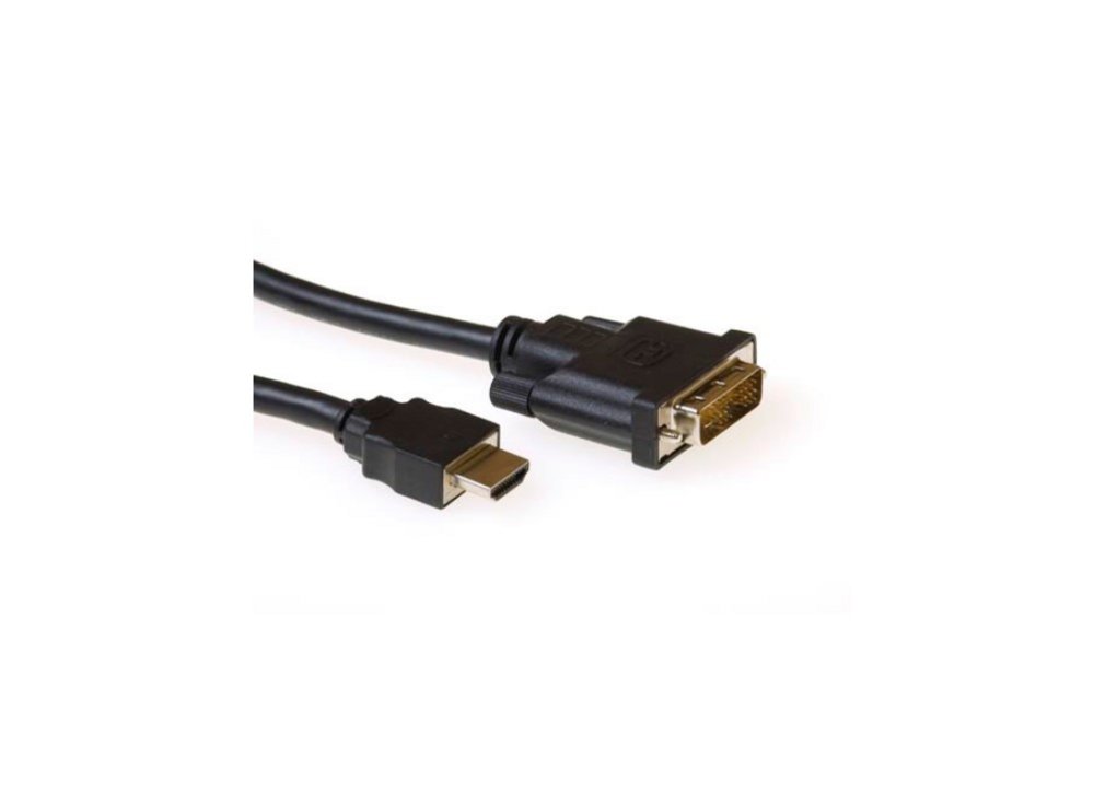 ACT AK3740 | HDMI-auf-DVI-D-Kabel | A-Stecker auf DVI-D-Stecker