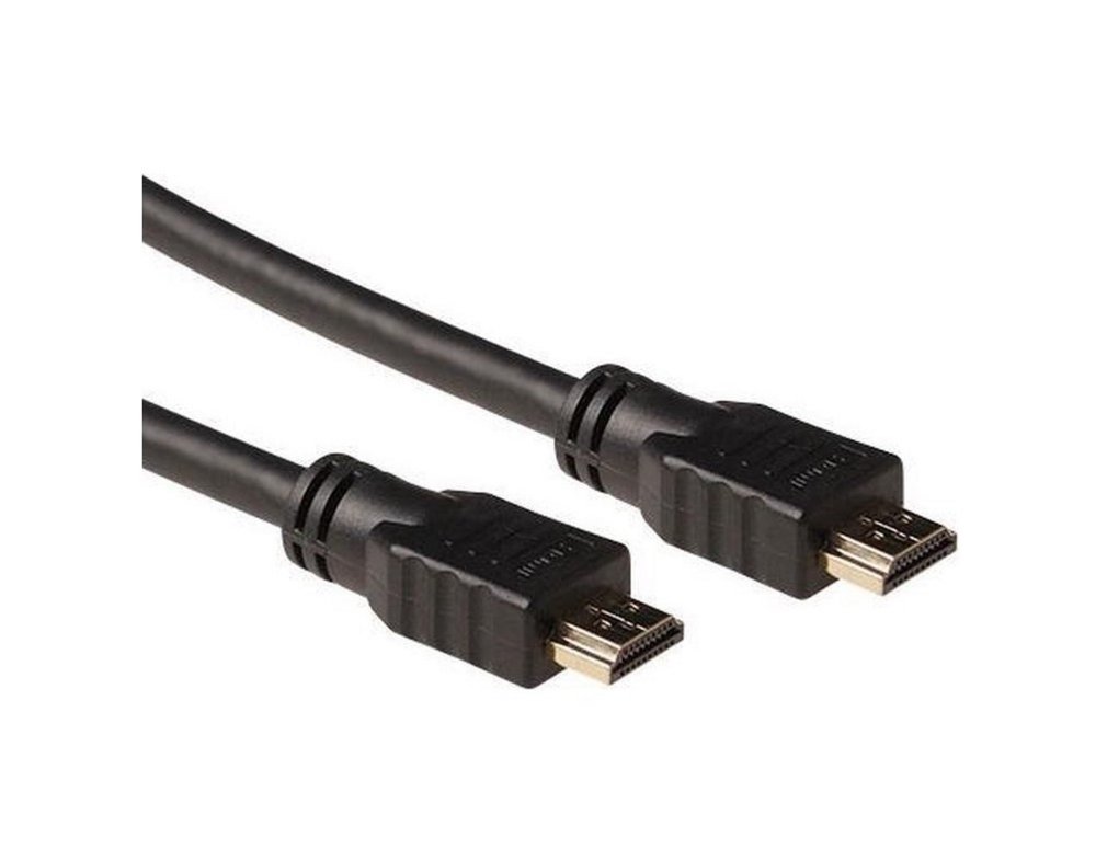 ACT AK3906 HDMI-Kabel | 10 m | High Speed ​​v2.0 | HDMI Typ A auf Typ A | Schwarz