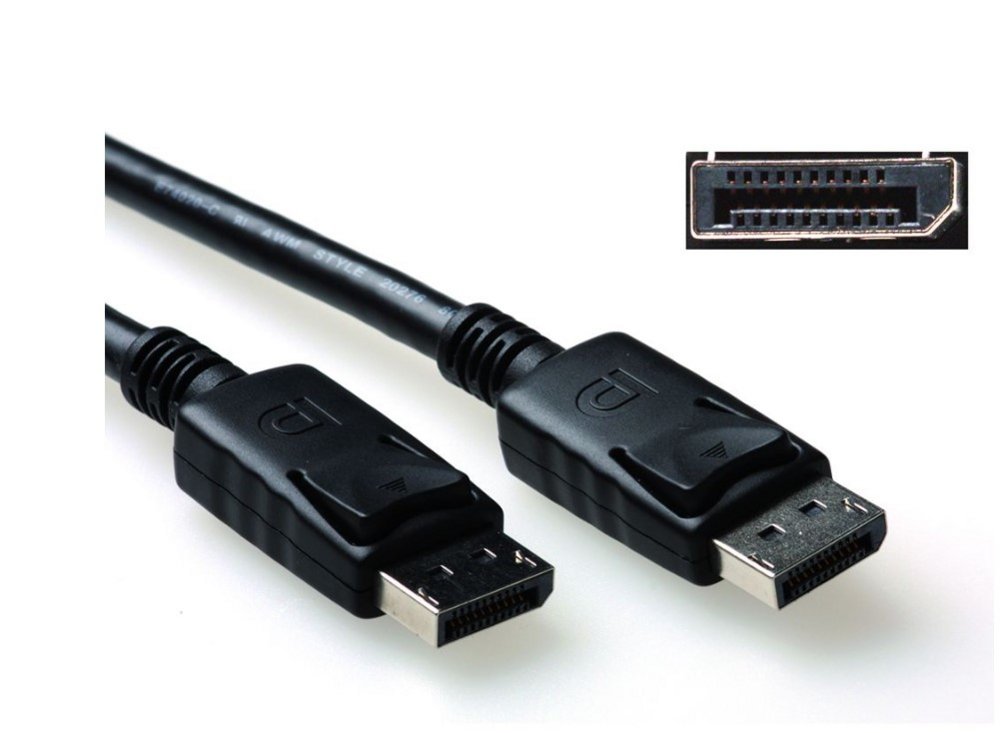 ACT AK3981 | DisplayPort-Kabel | 3,0 m | Schwarz
